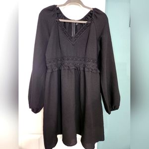 Shein black dress